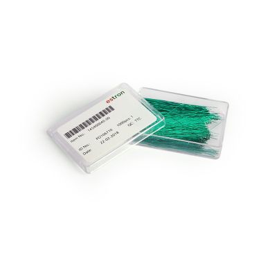 Estron 145400040-00 XT-ESW Litz Wire, 40mm, Green, Box of 1000
