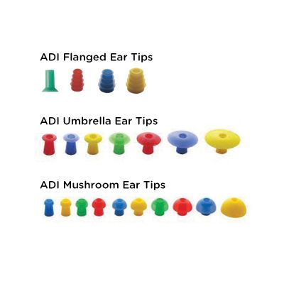 Sanibel ADI ear tip styles