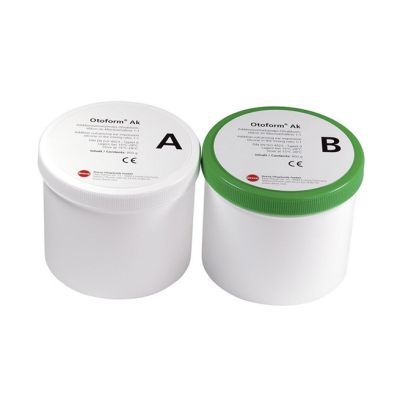Dreve 452 Otoform Ak Impression Kit, Green, 2 x 544 ml Tubs