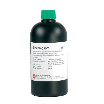 Dreve 46700 Thermosoft, Clear Transparent, 500g Bottle