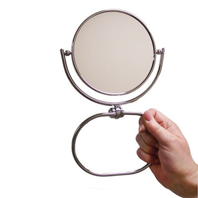 Hand-Held Mirror with Magnification
