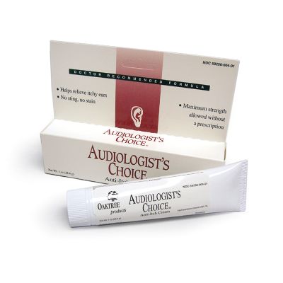 Audiologist's Choice Anti-Itch Cream, 1 oz tube