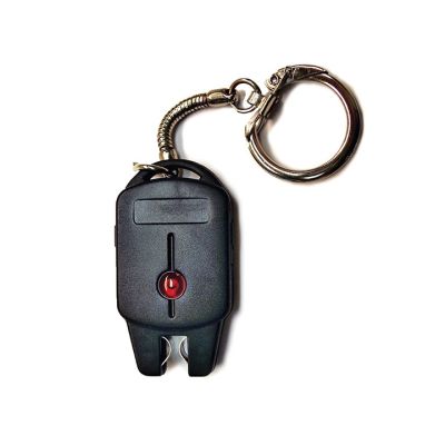 small battery tester on keychain
