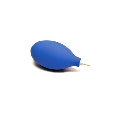 blue blub to clean earmold tubing or hearing aids