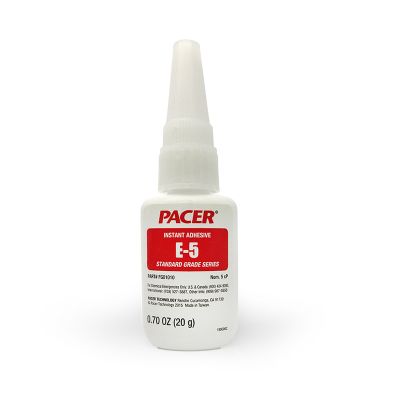 Pacer E-5 Instant Cure, 0.70oz Bottle