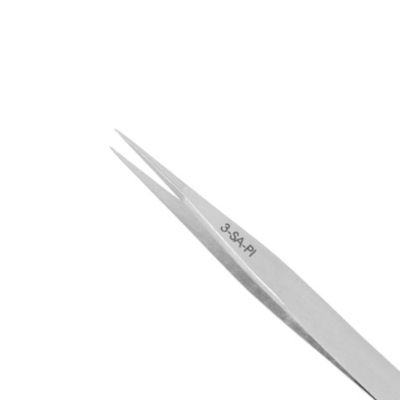 Excelta 3-SA-PI #3 Straight Tip Tweezers with Very Fine Points