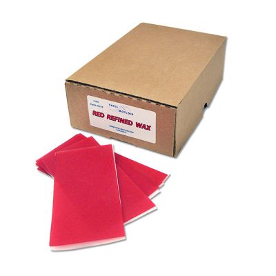 Red Refined Wax in five pound box