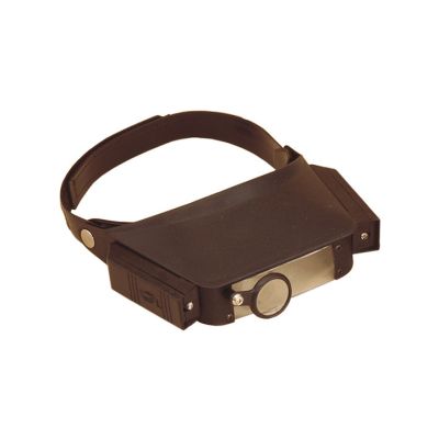 Multiple Magnification Headband with Lights