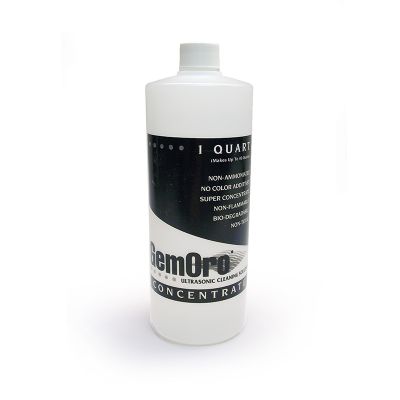 Gemoro Ultrasonic Cleaning Solution, 1 qt Concentrate