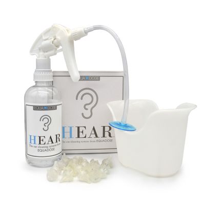 HEAR Ear Cleaning System with 20 SafeFlush Tips, No Drops