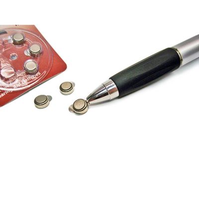 magnetic retractable pen removing small batteries