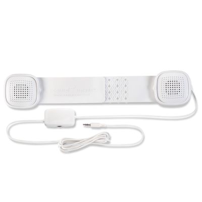 Sound Oasis PSH-101 Sleep Therapy Pillow Speakers with Holder shown put together